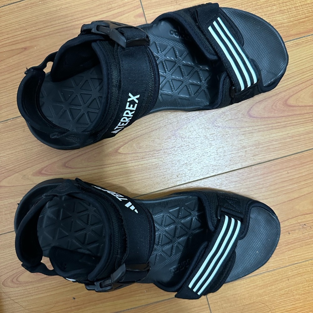 Adidas Black Sandals